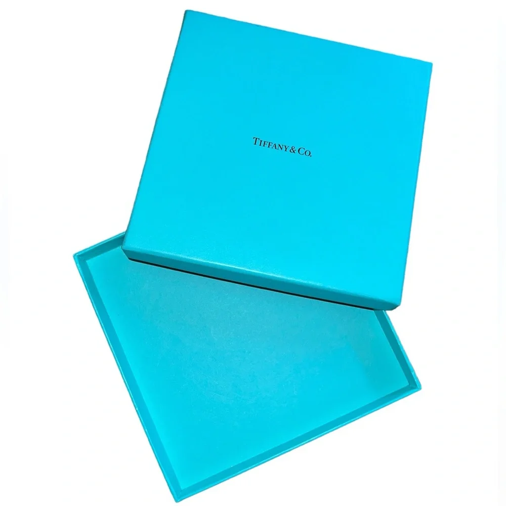 Tiffany & Co Empty Gift Box 6” x 6” x .75”